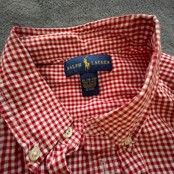 Ralph Lauren Plaid Poplin shirt - Picture 2 of 3
